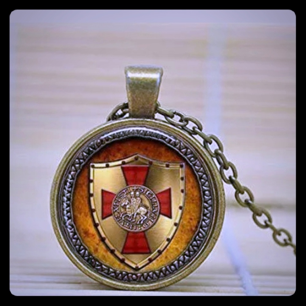 The Knights Templar Pendant Necklace